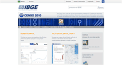 Desktop Screenshot of censo2010.ibge.gov.br