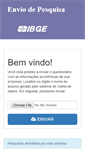 Mobile Screenshot of economicasnet.ibge.gov.br