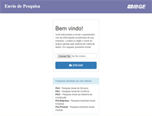 Tablet Screenshot of economicasnet.ibge.gov.br